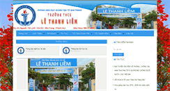 Desktop Screenshot of c2ltliem-nt.khanhhoa.edu.vn