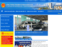 Tablet Screenshot of khanhhoa.gov.vn