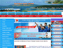 Tablet Screenshot of pgdvninh.khanhhoa.edu.vn